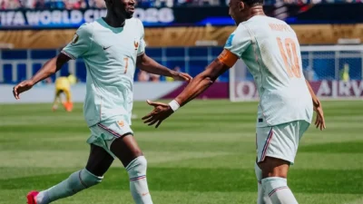 Selain Kecepatan Mbappe, Prancis Punya Hattrick Tercepat Dembele