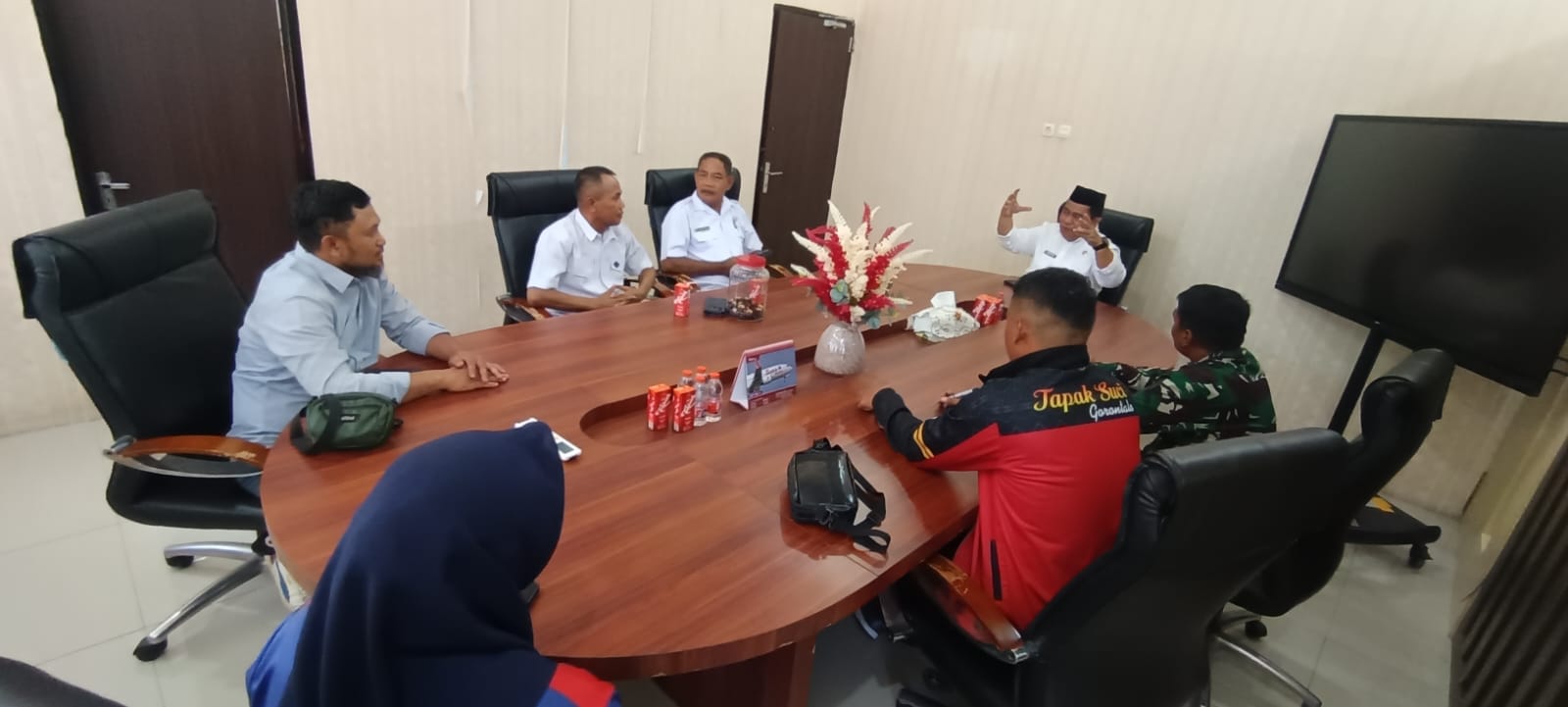 Pencak Silat Gorontalo dibahas Sekda Sugondo Makmur bersama IPSI Kabupaten Gorontalo