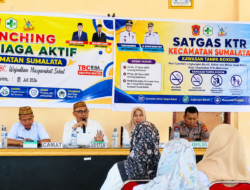 Irwan A. Usman Luncurkan Desa Siaga Aktif TBC dan Kukuhkan Satgas KTR di Sumalata