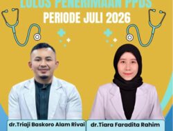 RSUD ZUS Tambah Kekuatan SDM, Dua Dokter ASN Lulus PPDS