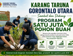 Karang Taruna Siap Hijaukan Gorontalo Utara, Dukung Program 1 Juta Pohon Buah