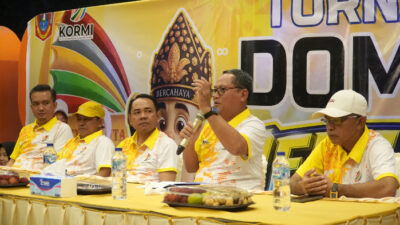 Buka Domino Bercahaya Cup III, Thariq Dorong Jadi Turnamen Bergengsi Gorontalo Utara