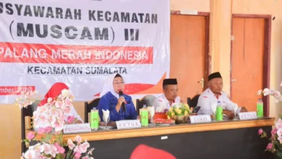 Muscam PMI Sumalata ke-III Digelar, Nurjanah Perkuat Peran Kemanusiaan