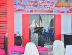 Maya Rahmola Perkuat Sinergi IBI dan PMI Gorut Lewat Aksi Donor Darah