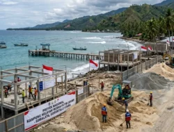 Proyek Kampung Nelayan Merah Putih di Sumalata Diduga Gunakan Material Ilegal