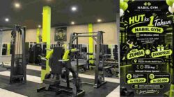 Nabiil Gym Rayakan HUT Pertama, Siapkan Zumba, Doorprize, dan Promo Khusus, Sabtu 24 Oktober 2026
