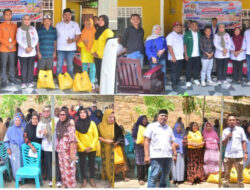 Karang Taruna Gorut Bahas DTSEN dan Perlinsos, 100 Paket Sembako Disalurkan ke Warga